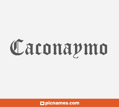 Caconaymo