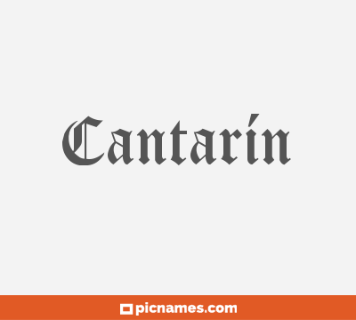 Cantarín