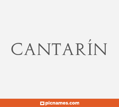 Cantarín