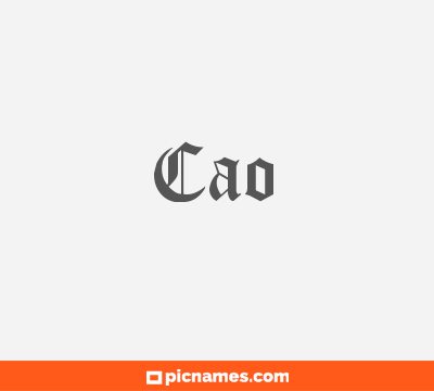 Cao