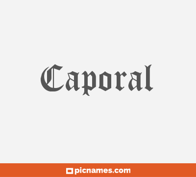 Caporal