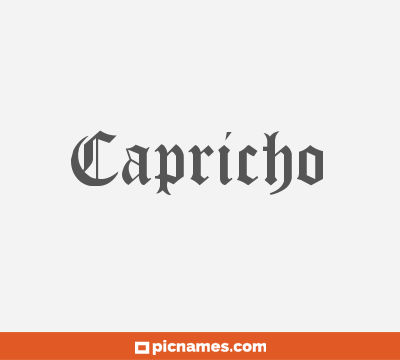 Capricho