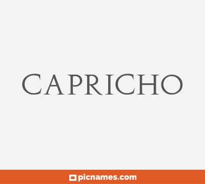 Capricho