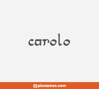 Carolo