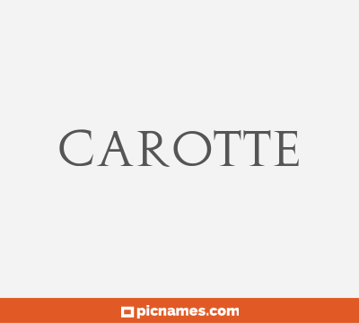 Carotte