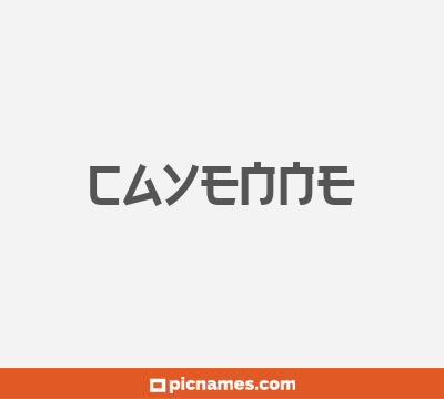 Cayenne