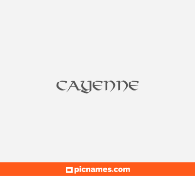 Cayenne