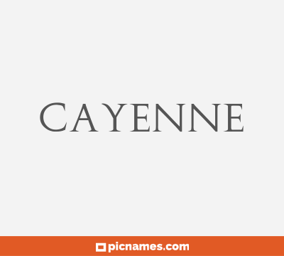 Cayenne