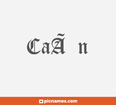 CaÃ­n