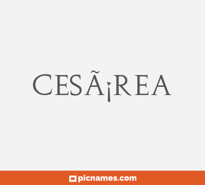 CesÃ¡rea