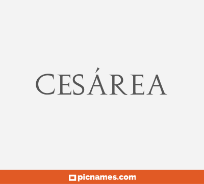 Cesárea