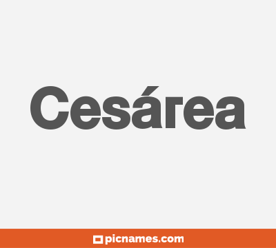 Cesárea