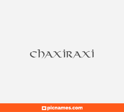 Chaxiraxi