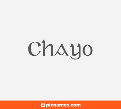 Chayo