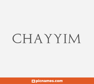 Chayyim