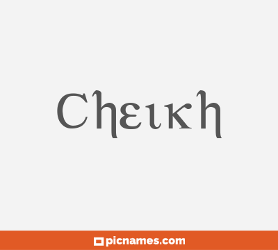 Cheikh