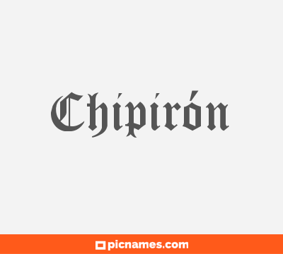 Chipirón