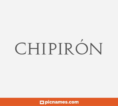 Chipirón