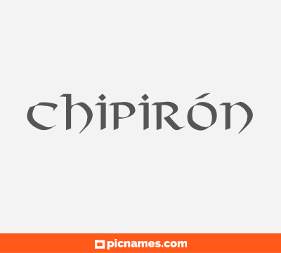 Chipirón