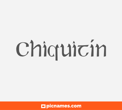 Chiquitín