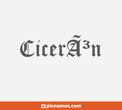 CicerÃ³n
