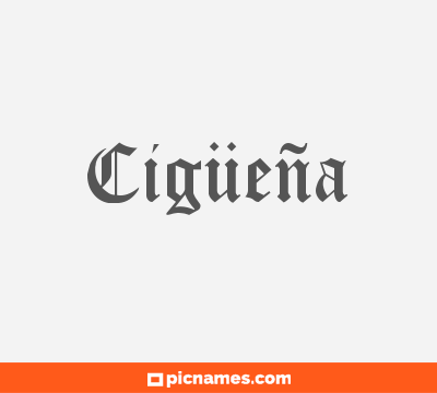 Cigüeña