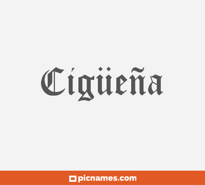 Cigüeña