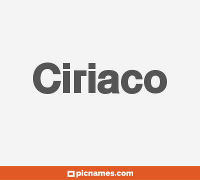 Ciriaco