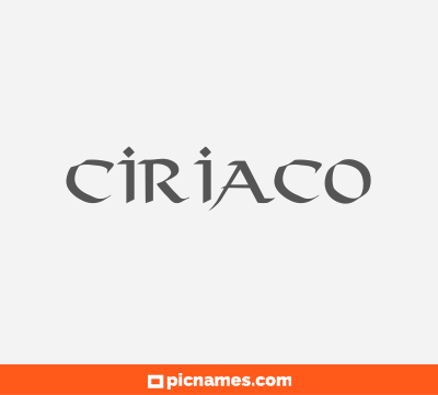 Ciriaco