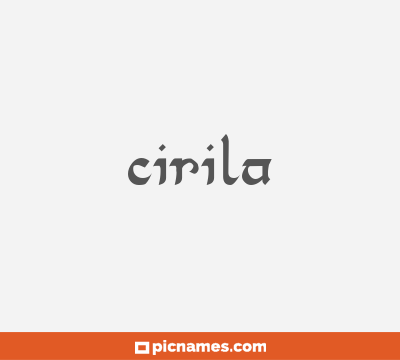 Cirila