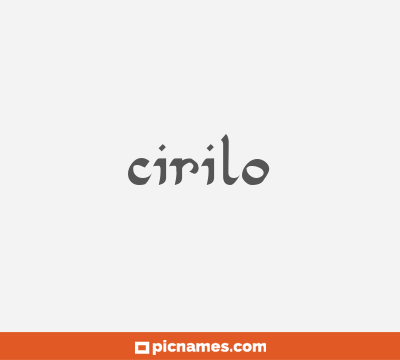 Cirilo