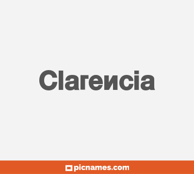 Clarencia