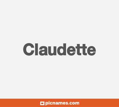 Claudette