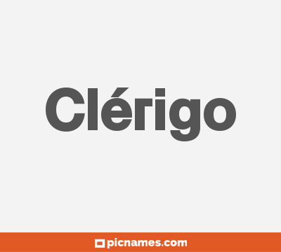 Clérigo