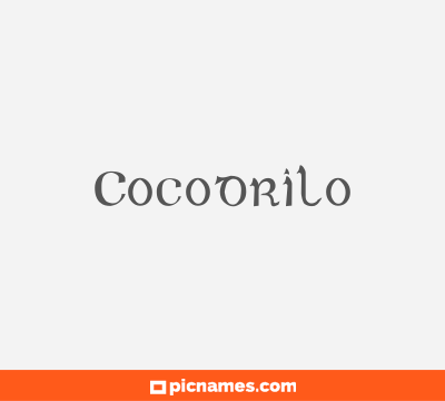 Cocodrilo