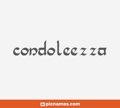 Condoleezza