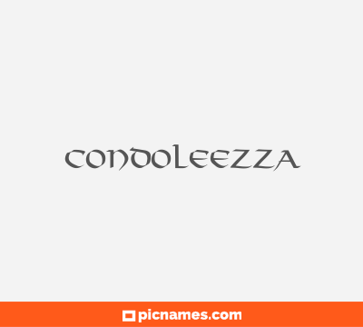 Condoleezza