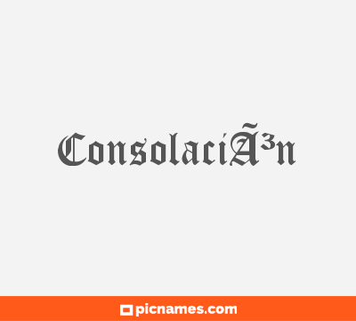 ConsolaciÃ³n