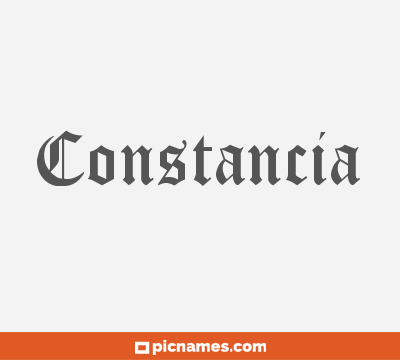 Constancia