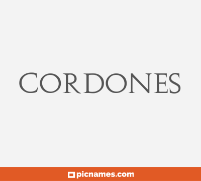 Cordones