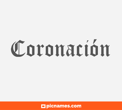 Coronación