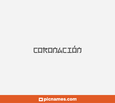 Coronación