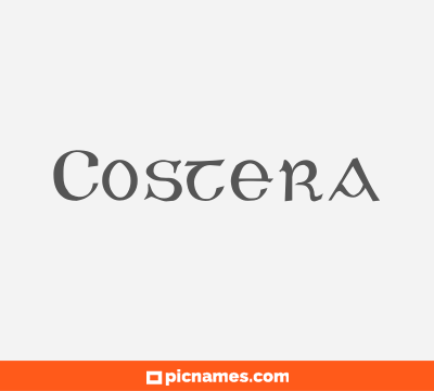 Costera