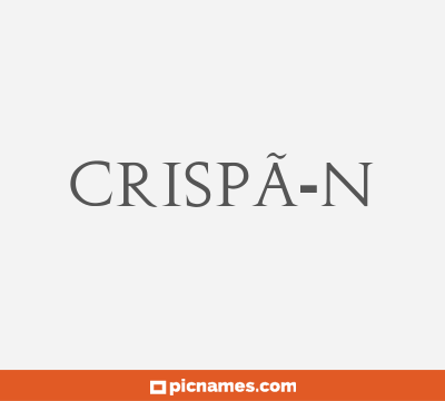 CrispÃ­n