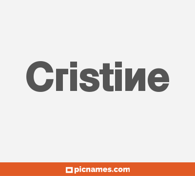 Cristine