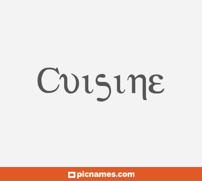 Cuisine