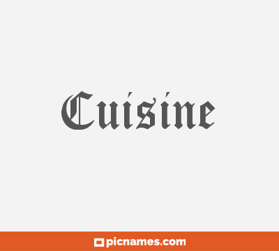 Cuisine