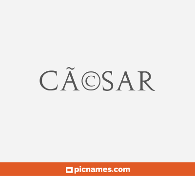 CÃ©sar