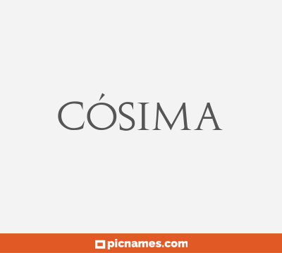 Cósima