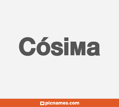 Cósima